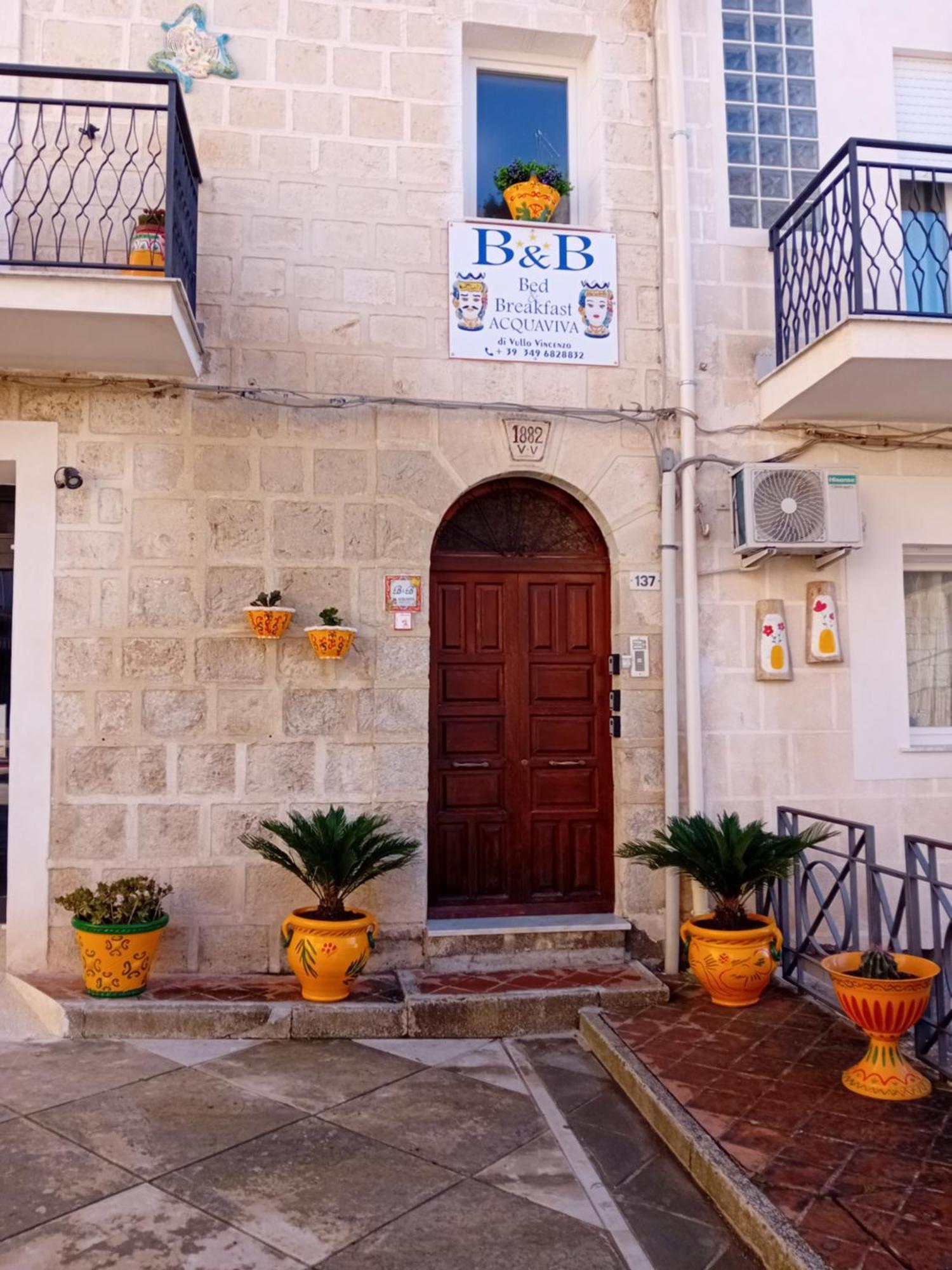 Bed & Breakfast Acquaviva Di Vullo Vincenzo Acquaviva Platani 外观 照片